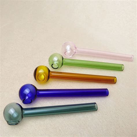 6 Quartz Glass OIl Burner Pipe. . Borosilicate glass oil burner pipe